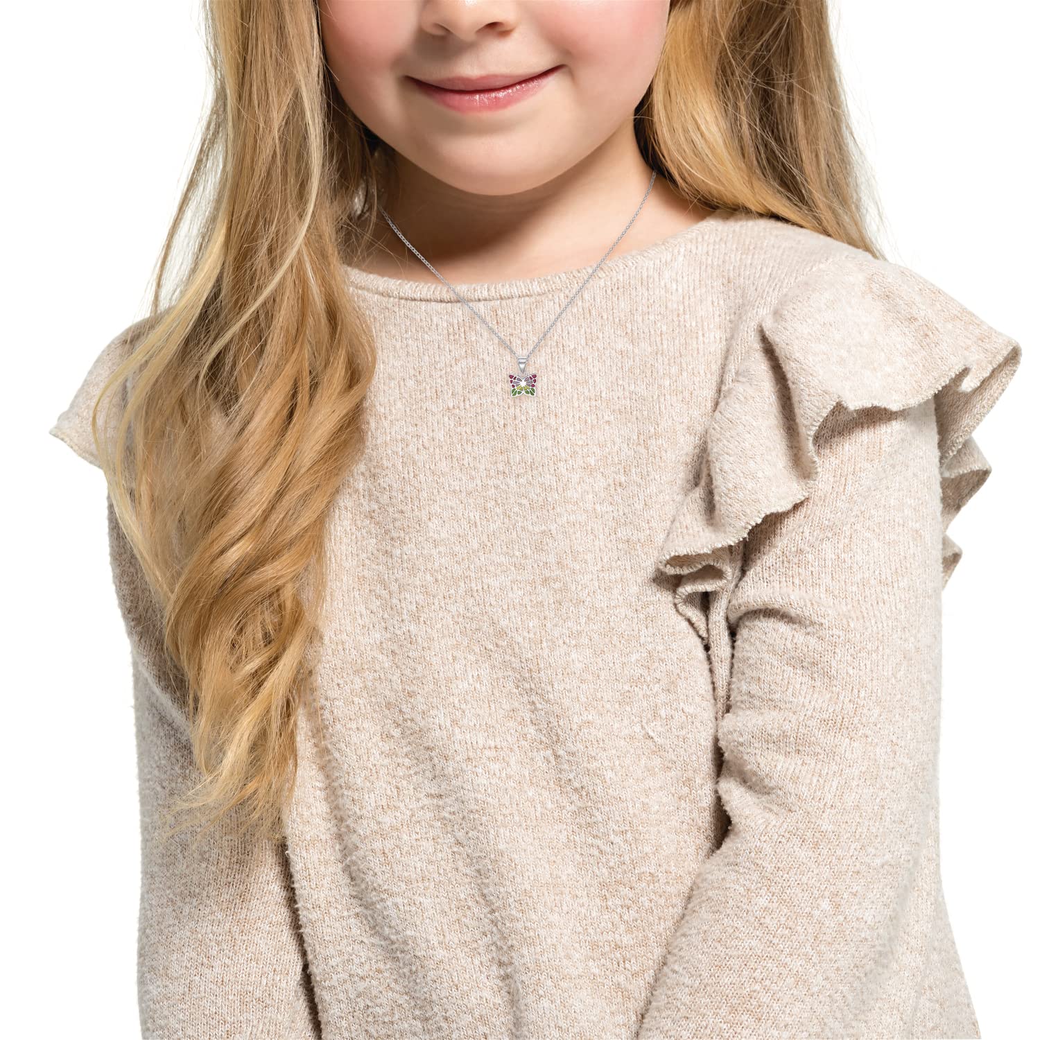 amor-halsschmuck-kette-schmetterling-925-silber-m-dchen image 3