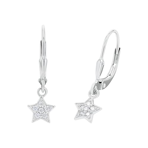 amor-stern-ohrh-nger-925-silber-m-dchen-ohrringe image 8