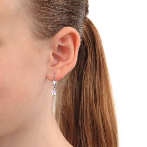 amor-ohrschmuck-ohrh-nger-9211180-schmetterling-silber-kinder image 8