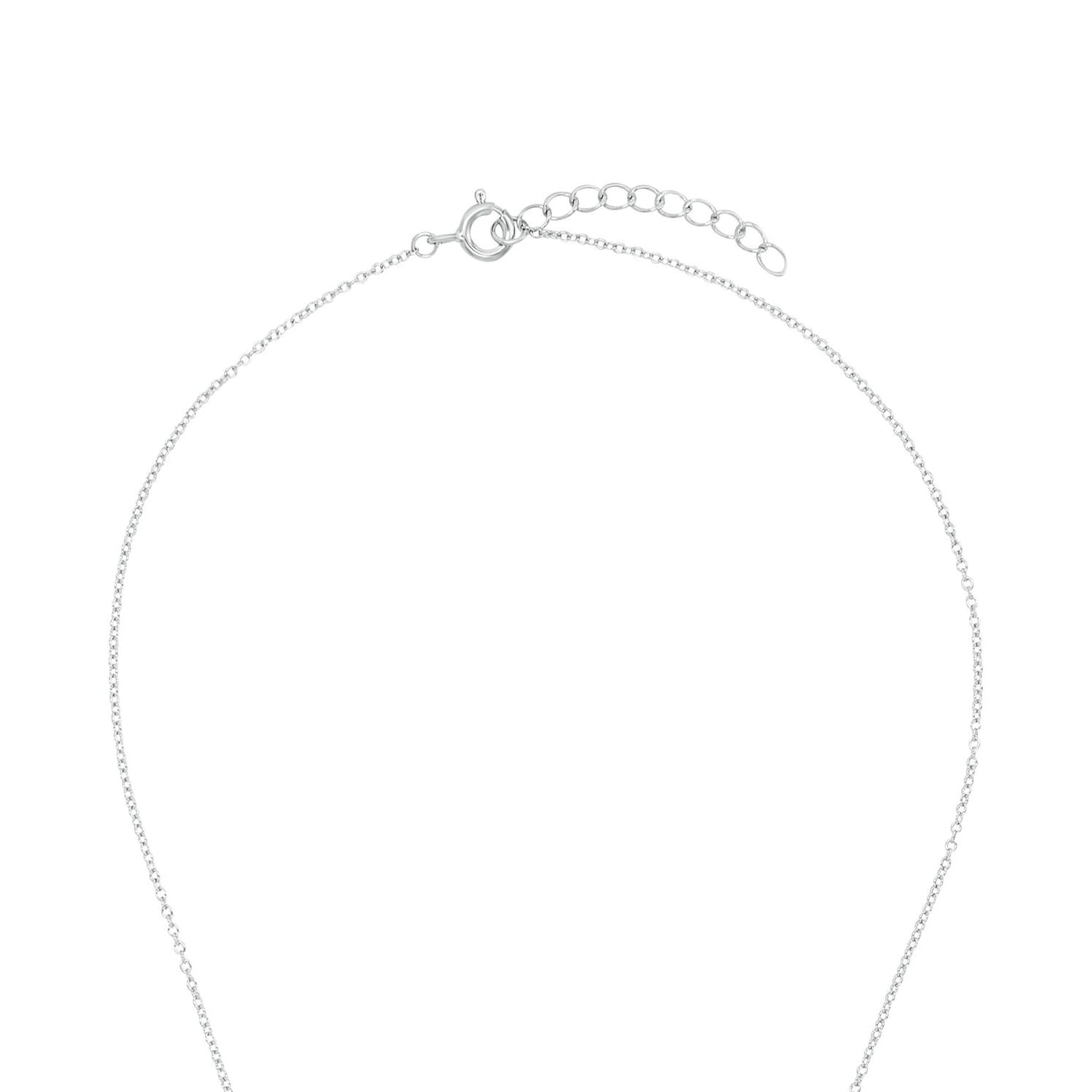 amor-halsschmuck-kette-blume-klein-925-silber-damen image 3