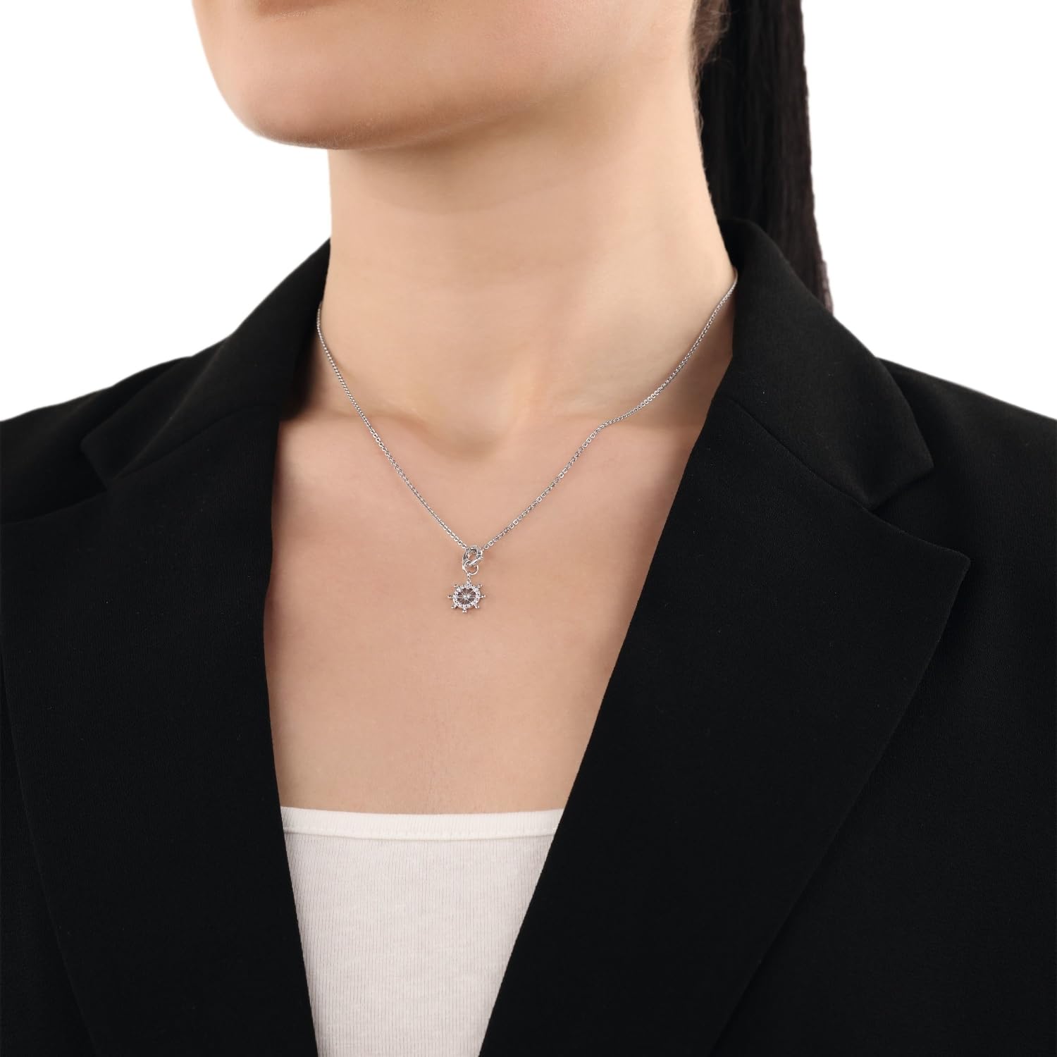 amor-charms-2038508-charm-steuerrad-wei-2-1-cm-zirkonia image 2