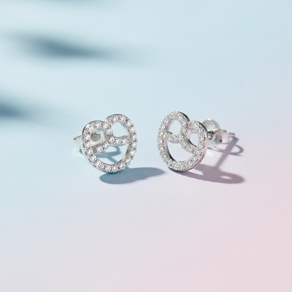 amor-brezel-ohrstecker-925-silber-mit-zirkonia-damen-2 image 3