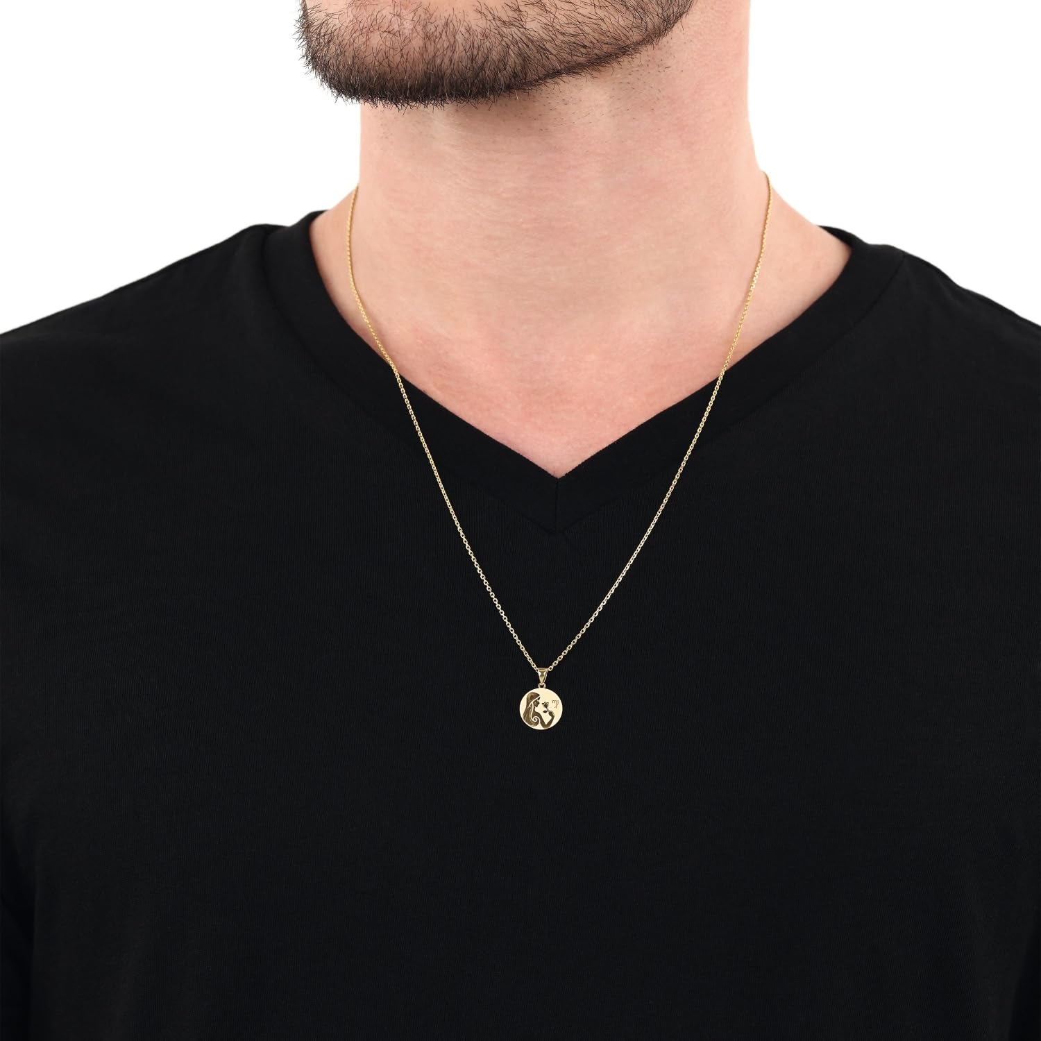 amor-anh-nger-2020786-jungfrau-gold-unisex-sternzeichen image 4
