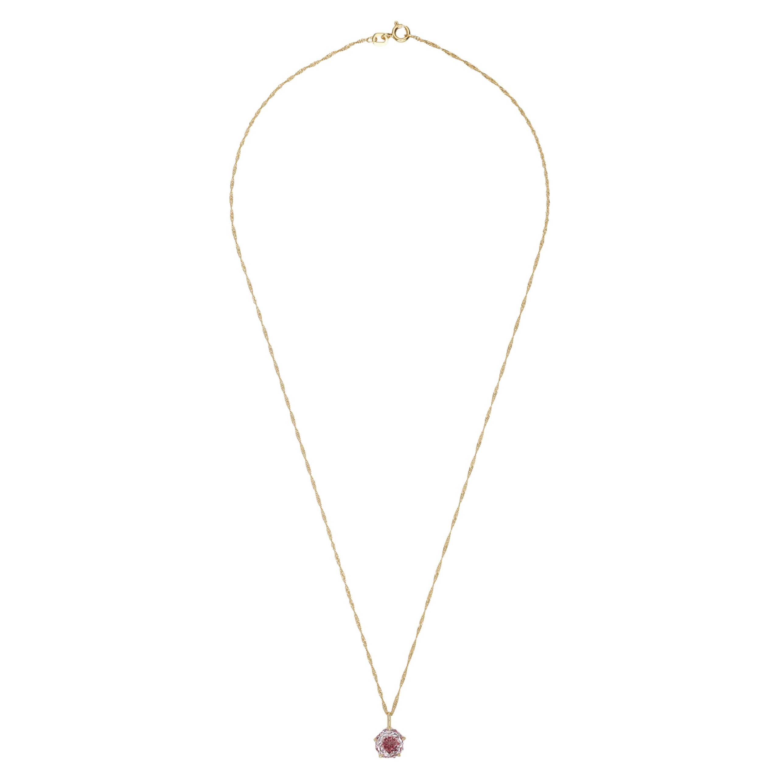 amor-amr-n0028-damen-halskette-925-silber-vergoldet-zirkonia image 4