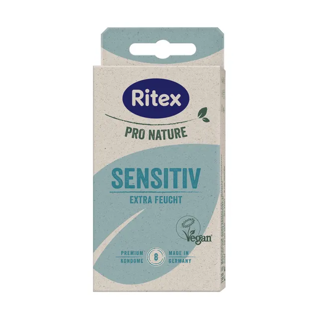 ritex-pro-nature-sensitiv-kondome-extra-feucht-8-st-ck image 1