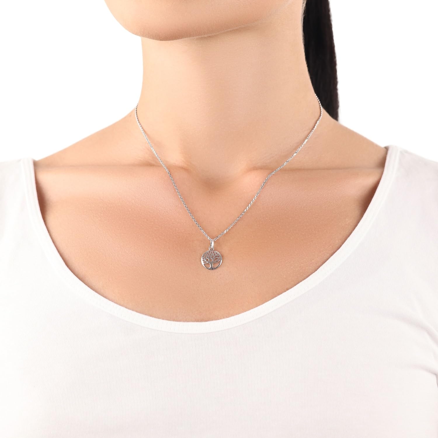 amor-anh-nger-2023031-lebensbaum-silber-bicolor-damen image 3