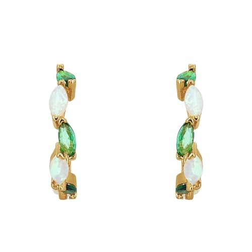 amor-2037010-creolen-925-silber-gold-zirkonia-opal-1-2-cm image 8