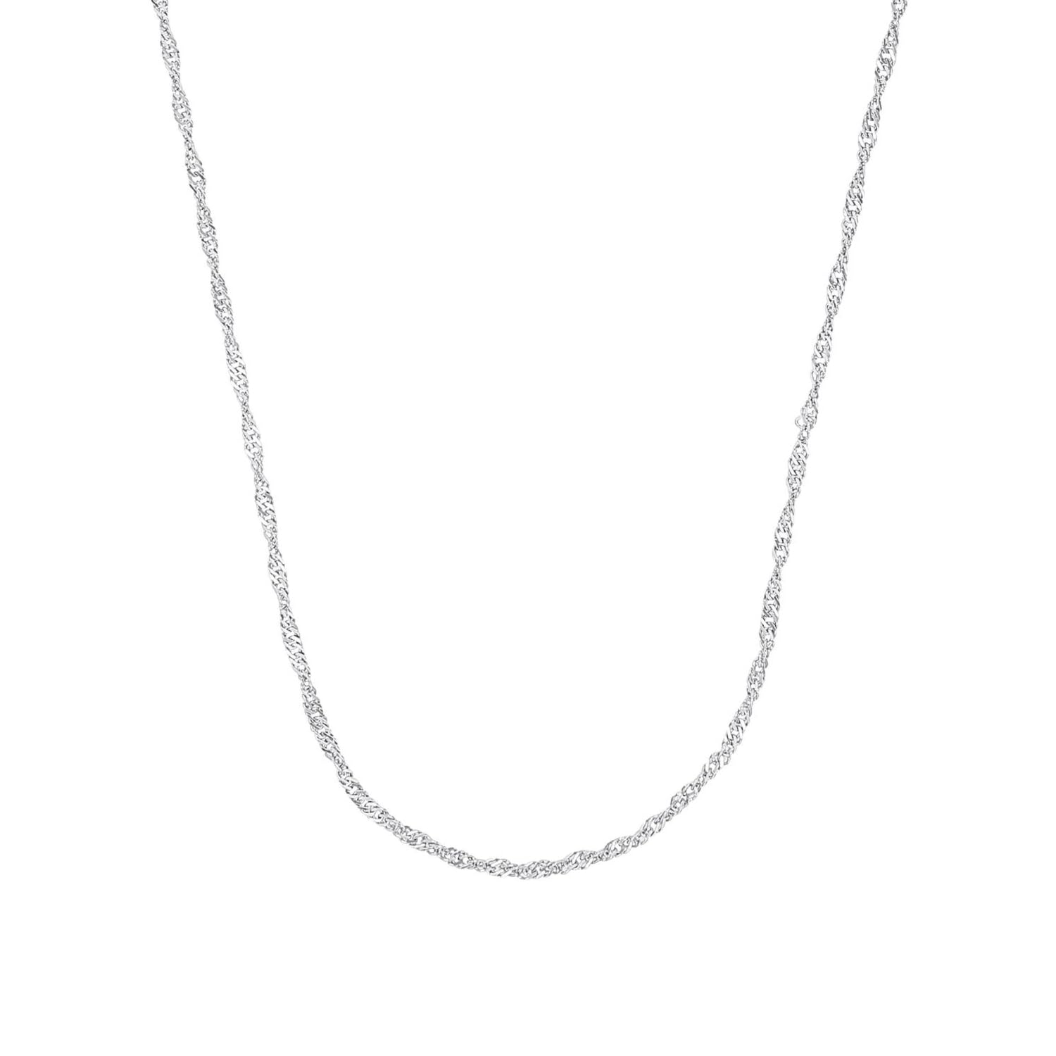 amor-halsschmuck-collier-2017481-silber-kette-50-cm-singapur image 1