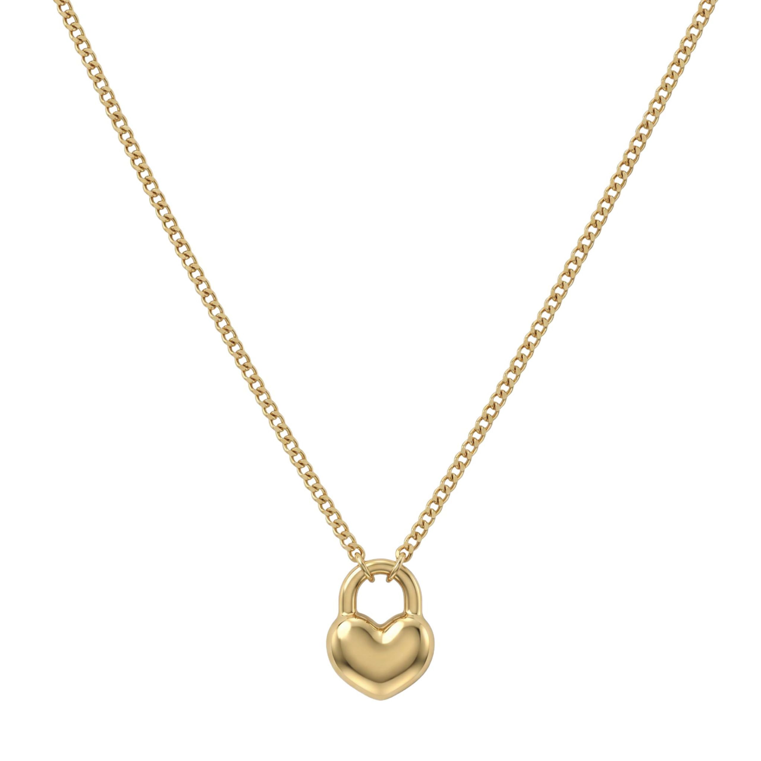 amor-amr-n0031-halskette-edelstahl-gold-herz image 1