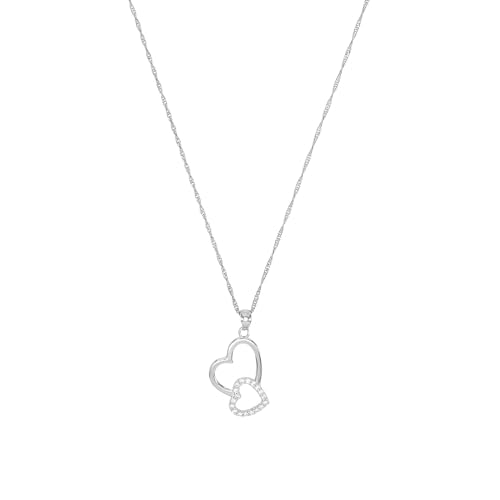 amor-halsschmuck-9188307-herzkette-42-cm-silber-zirkonia image 7