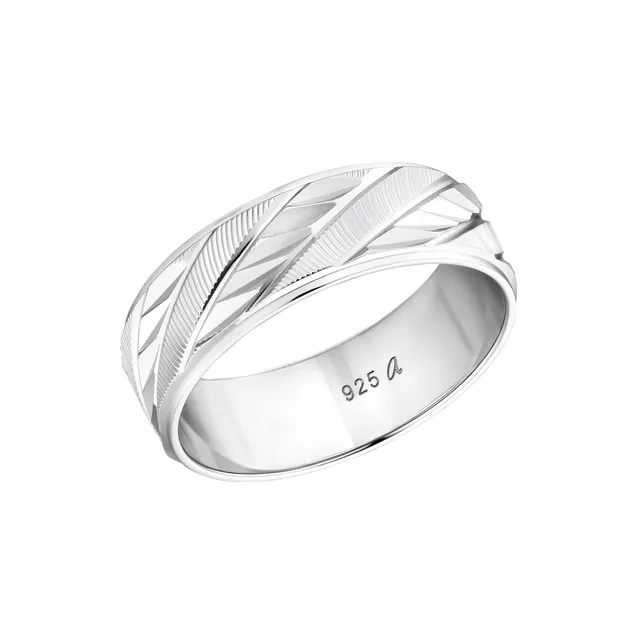 amor-ringe-unisex-ring-9027187-gr-66-silber image 1