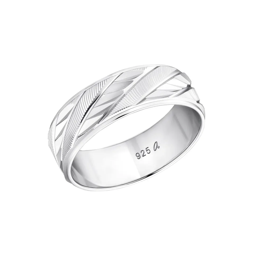 amor-ringe-unisex-ring-9027187-gr-66-silber image 1