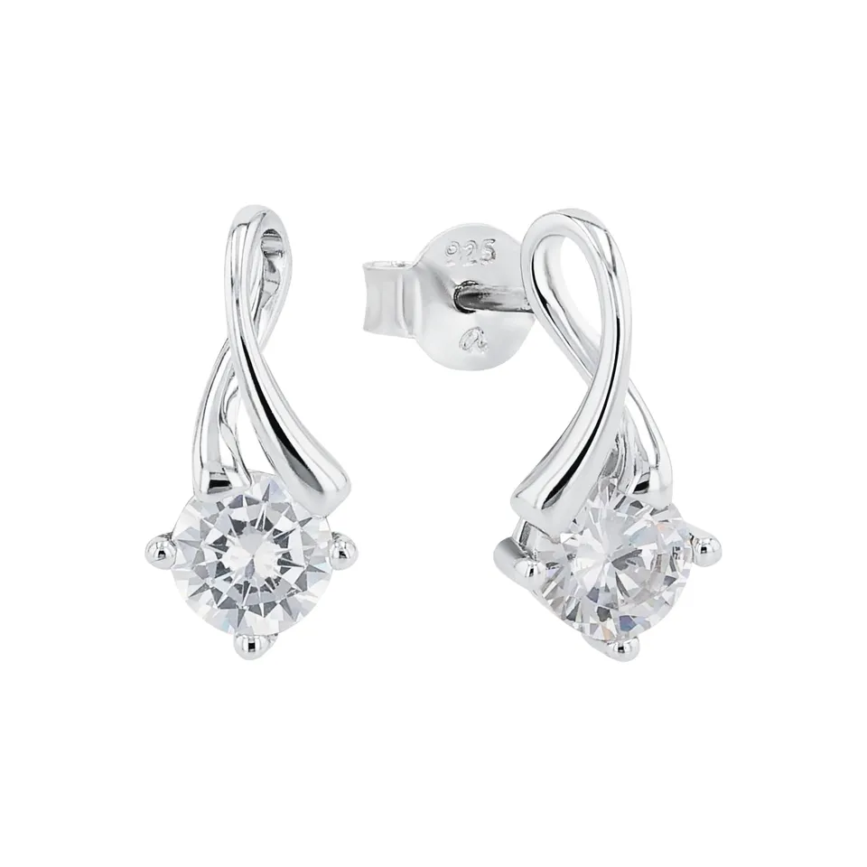 amor-2016098-ohrstecker-925-silber-zirkonia-1-5-cm image 1