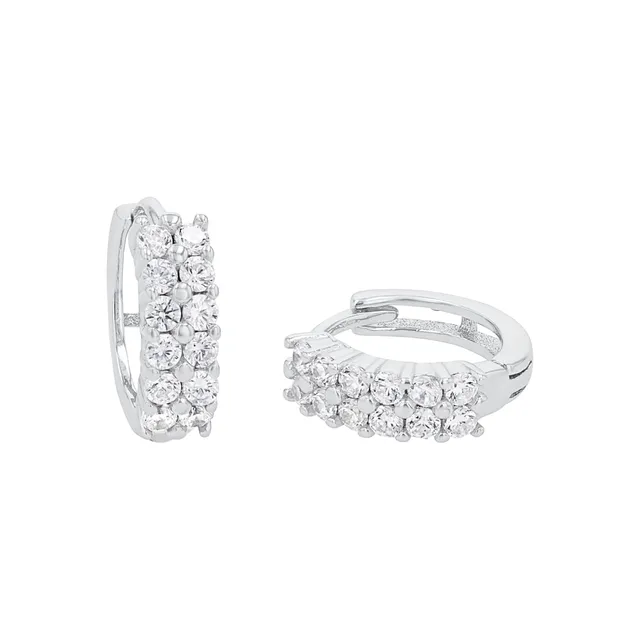amor-ohrschmuck-creolen-925-silber-zirkonia-1-2-cm-wei image 1