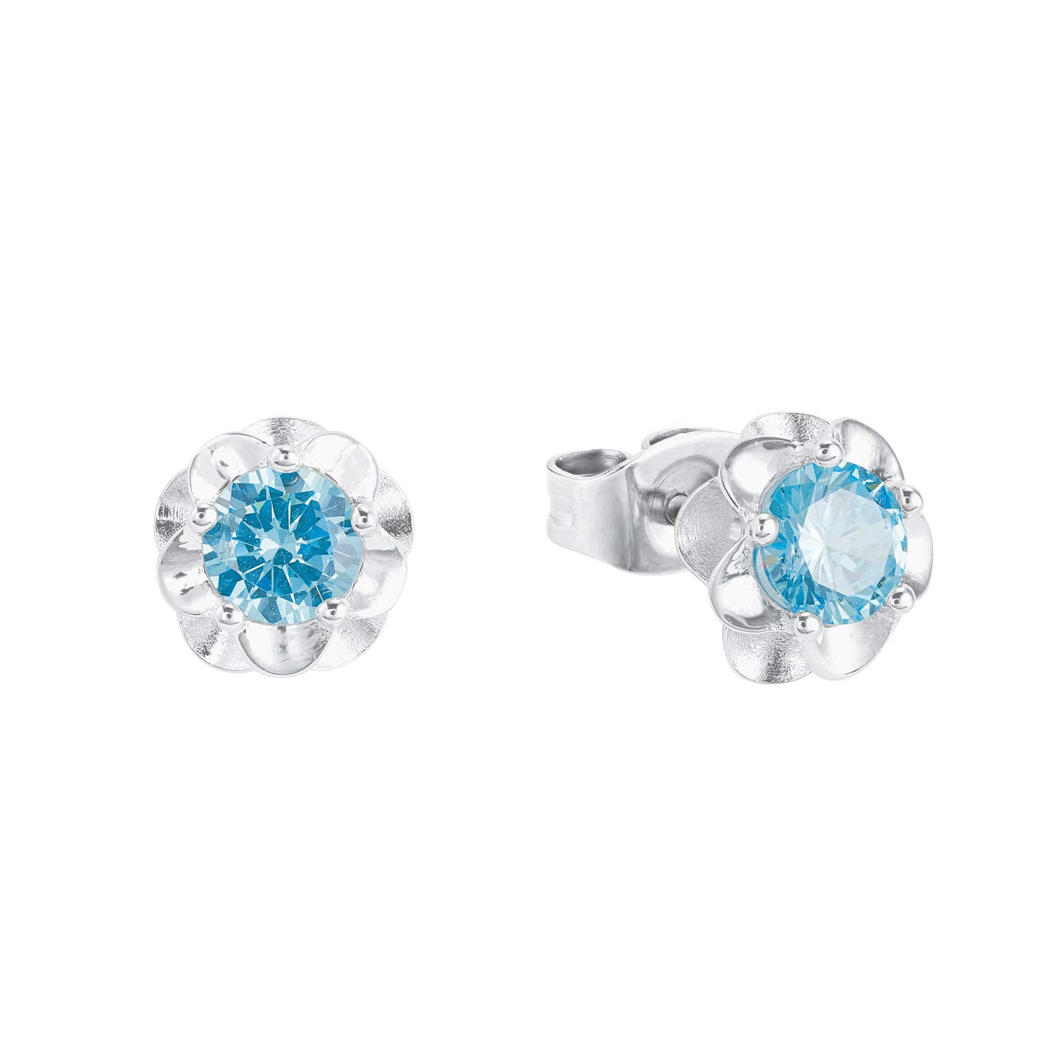 amor-ohrschmuck-9257614-ohrstecker-blau-zirkonia-0-7-cm image 1