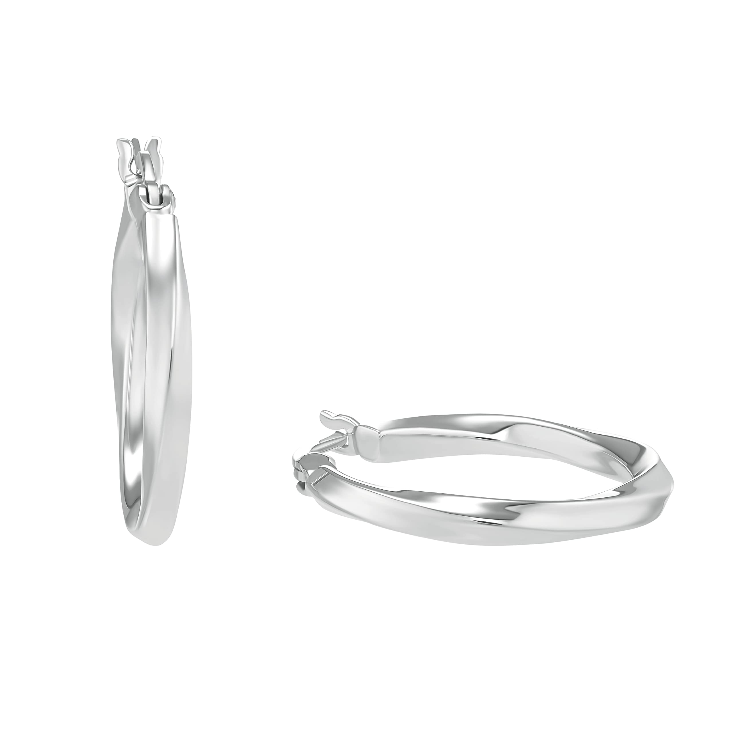 amor-9959525-creolen-ohrringe-silber-2-1-cm-damen image 1