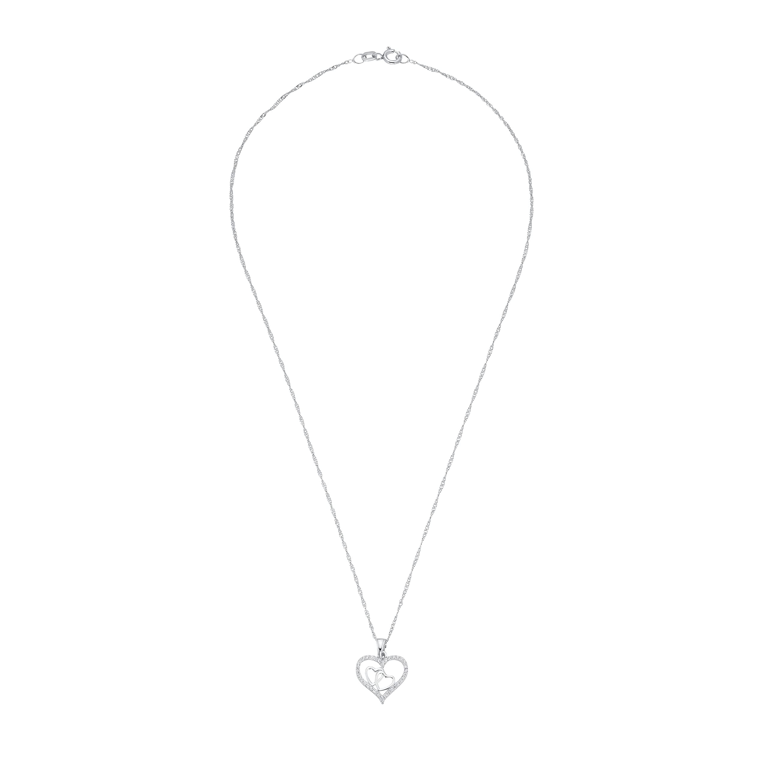 amor-halsschmuck-tripple-herz-kette-925-silber-zirkonia image 2