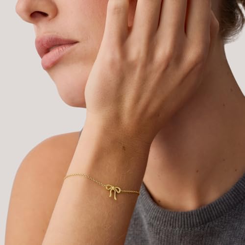 amor-2100174-armband-damen-gold-schleife-16-4-cm image 8