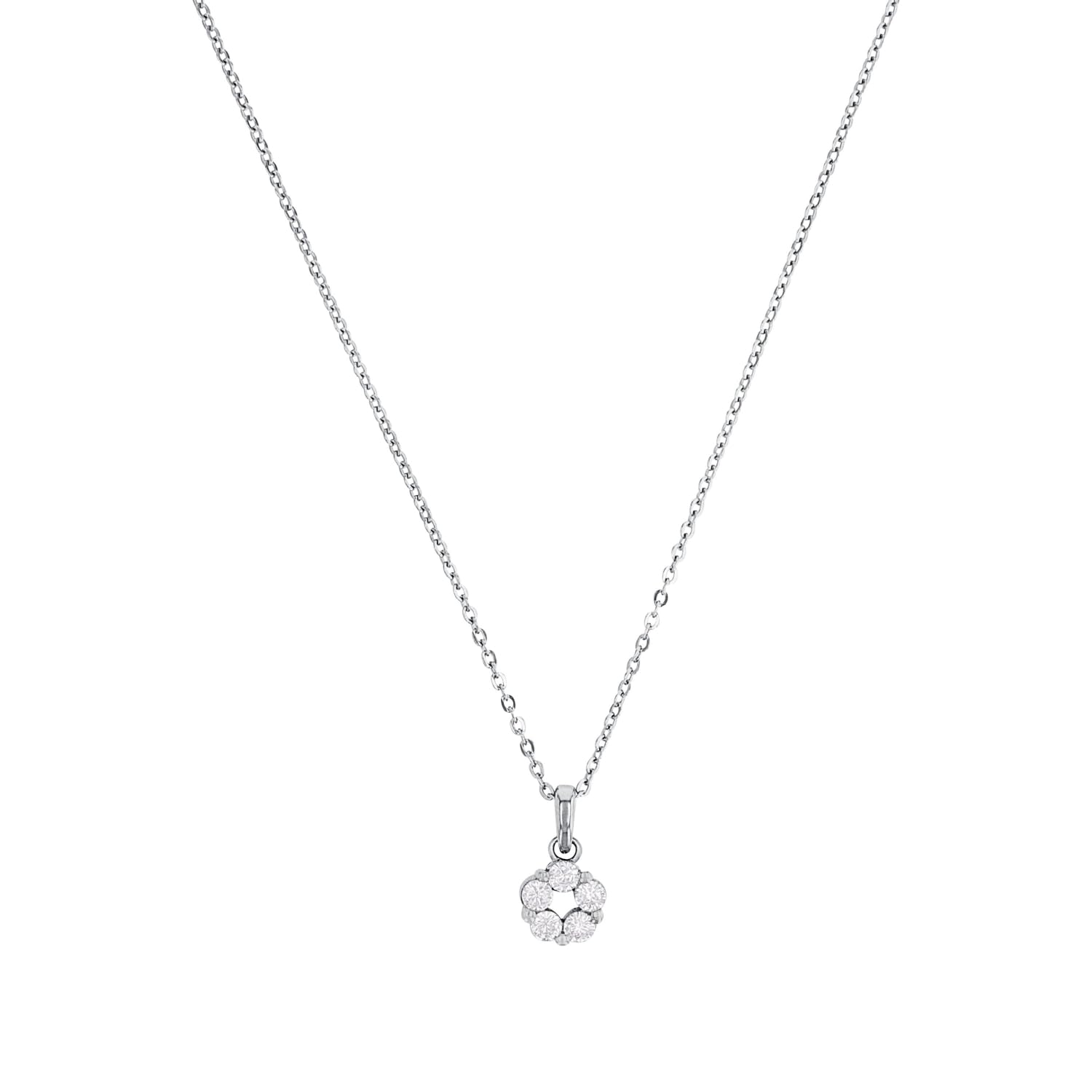 amor-halsschmuck-2027492-kette-mit-anh-nger-42-cm-silber image 1