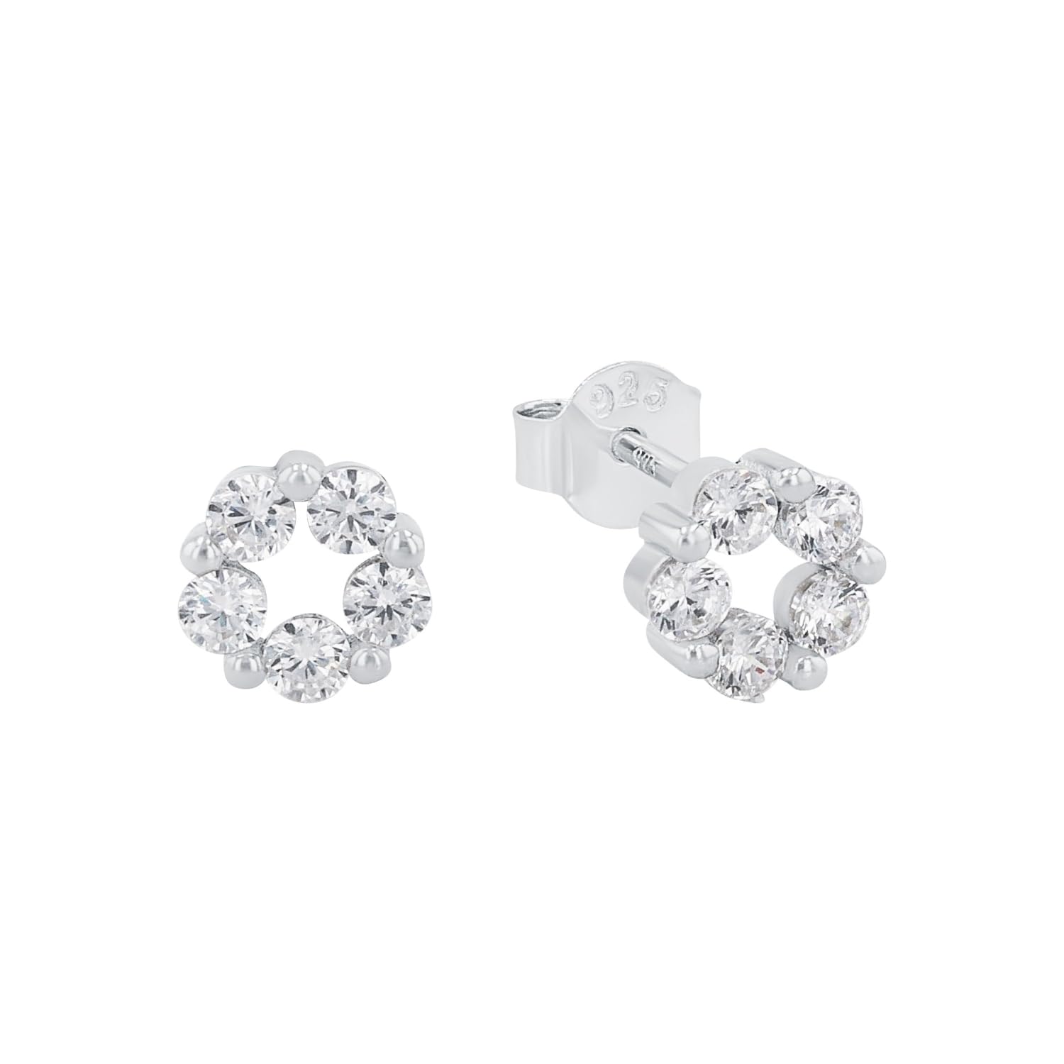 amor-ohrschmuck-2027490-ohrstecker-silber-0-7-cm-zirkonia image 1