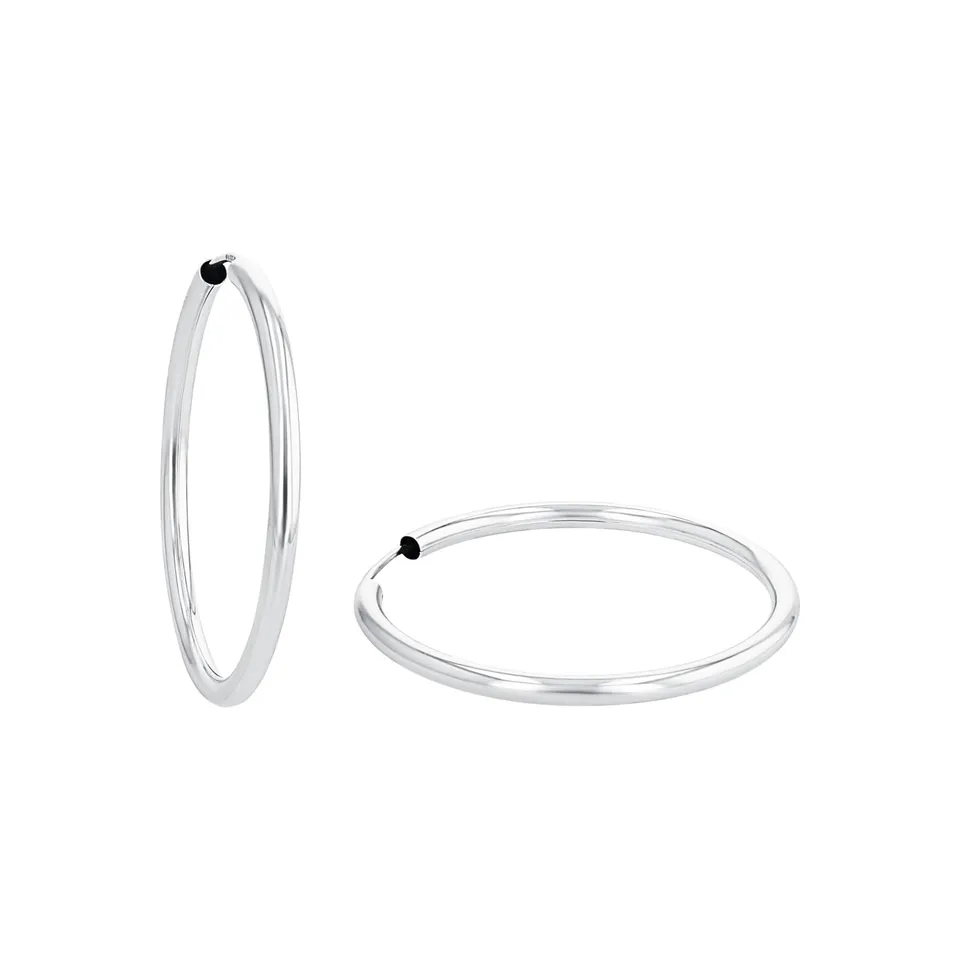 amor-ohrschmuck-creolen-gold-vergoldet-damen-onesize image 1