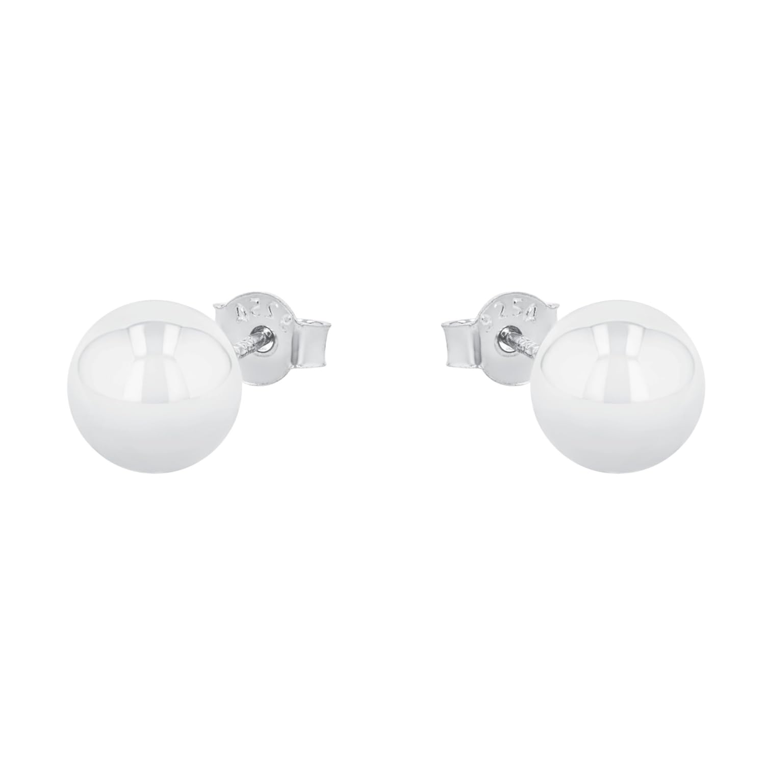 amor-ohrschmuck-ohrstecker-silber-0-8-cm-rhodiniert image 3