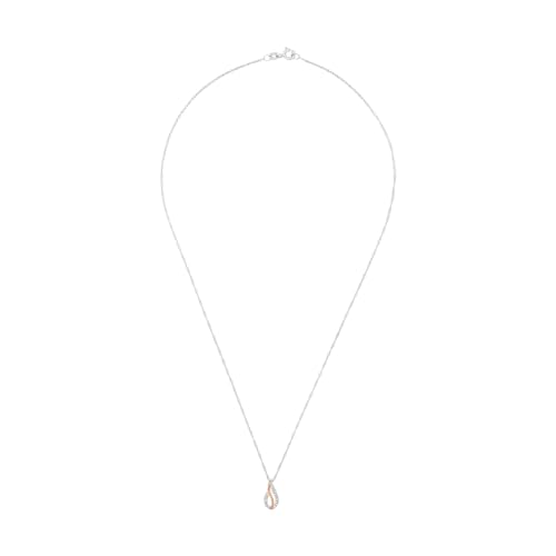 amor-9207831-kette-925-silber-bicolor-45-cm-zirkonia-damen image 8