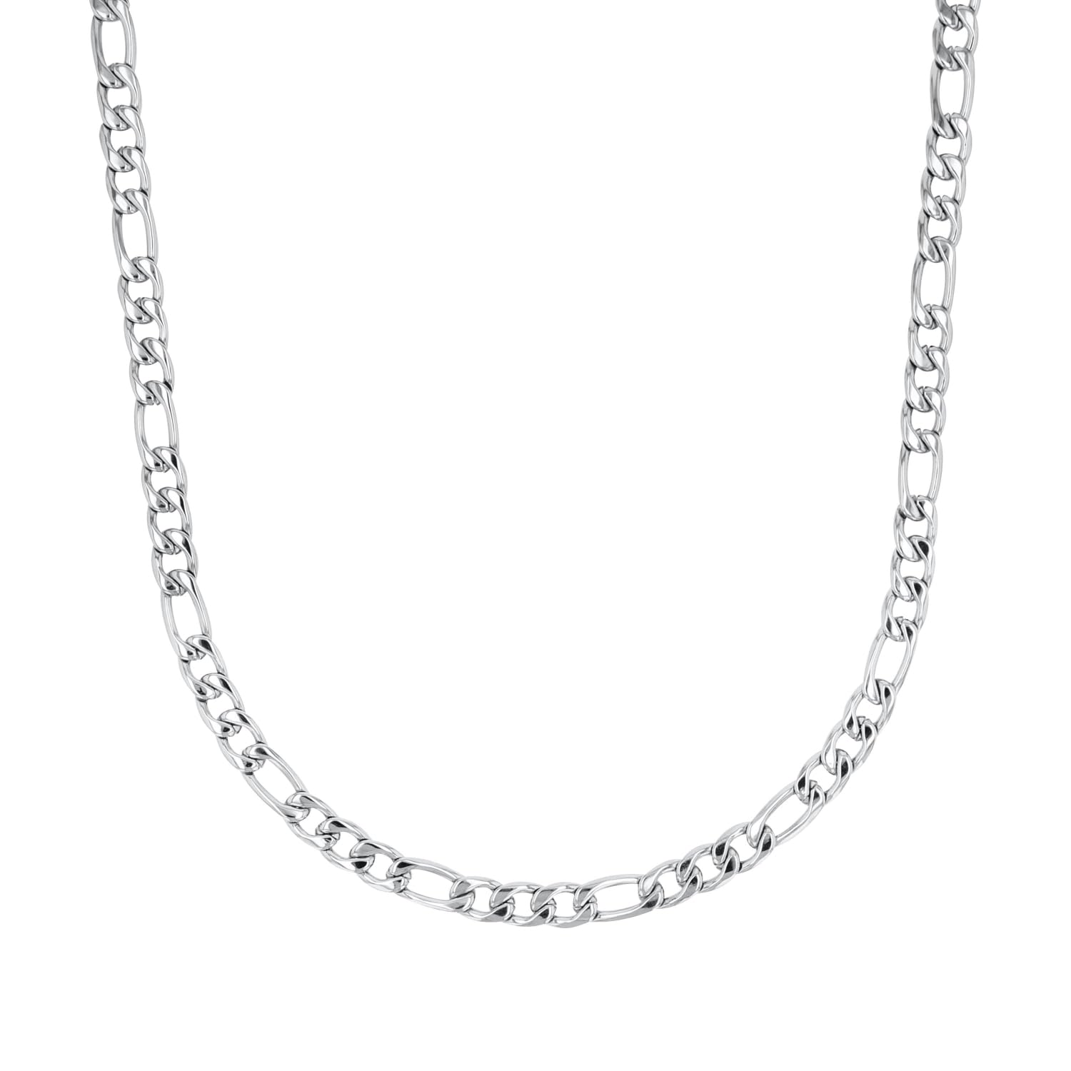 amor-halsschmuck-kette-9242351-edelstahl-silber-55-cm image 1