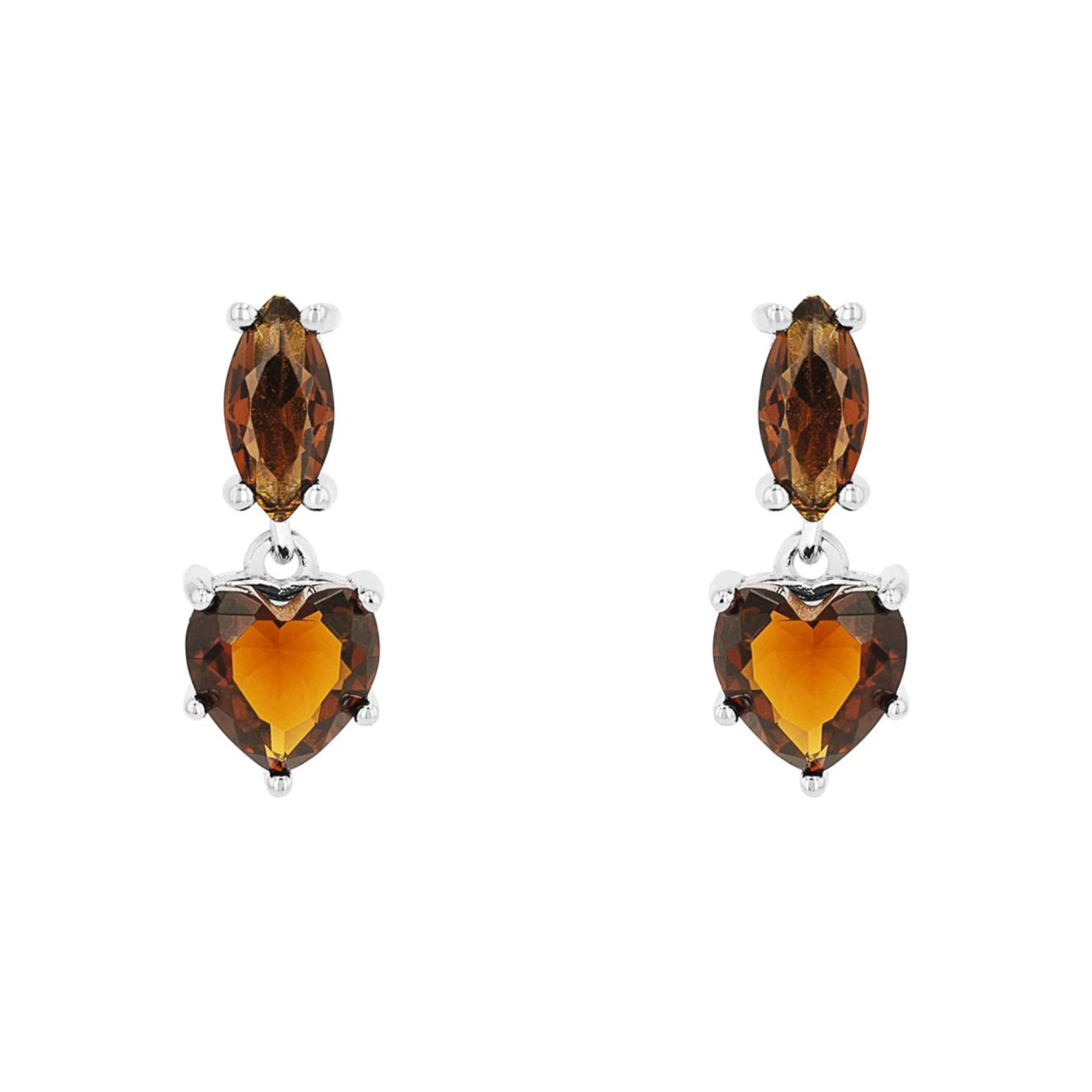 amor-ohrh-nger-2100158-herz-silber-15-mm-glas-damen image 5