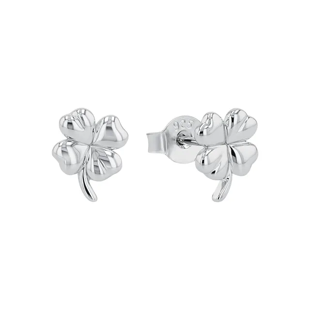 amor-ohrstecker-kleeblatt-925-silber-0-8-cm-2016891 image 1