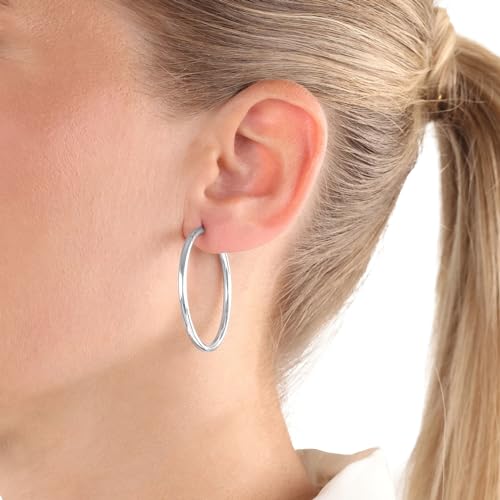 amor-ohrschmuck-creolen-gold-vergoldet-damen-onesize image 6