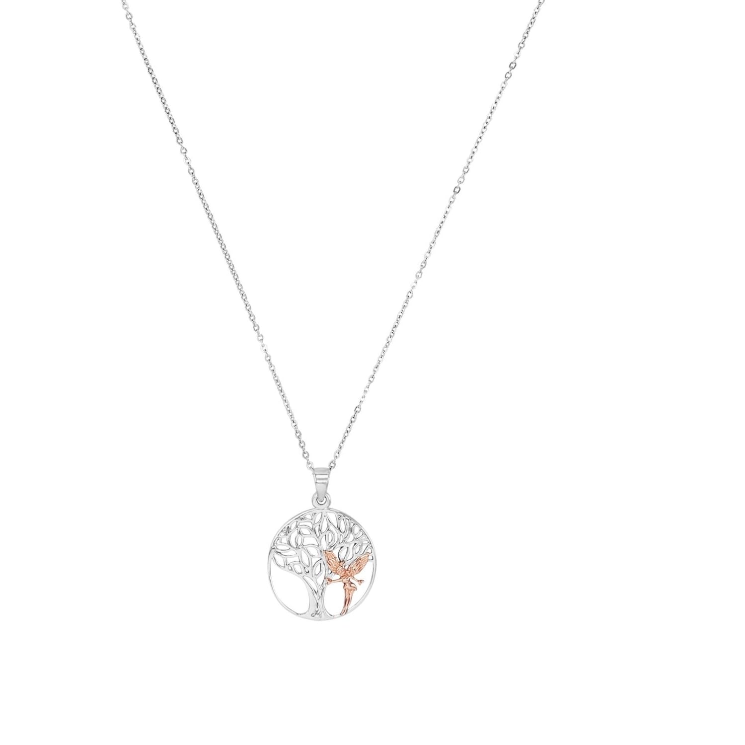 amor-halsschmuck-kette-lebensbaum-bicolor-45cm-2020560 image 1