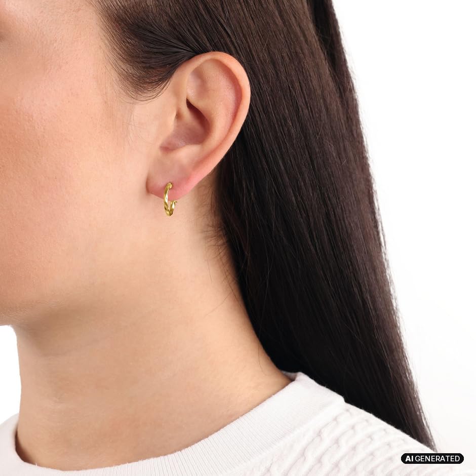 amor-ohrschmuck-creolen-2013796-gold-1-5-cm-damen image 6