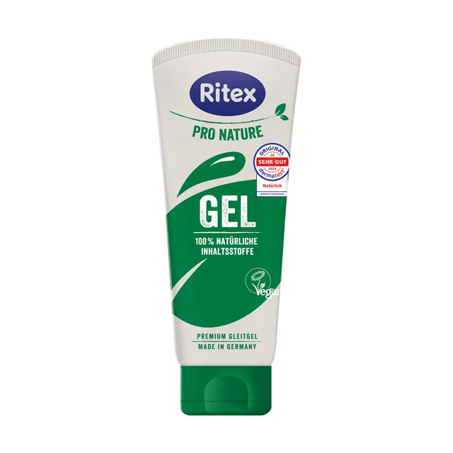 ritex-pro-nature-gel-gleitgel-wasserbasiert-100ml-vegan image 1
