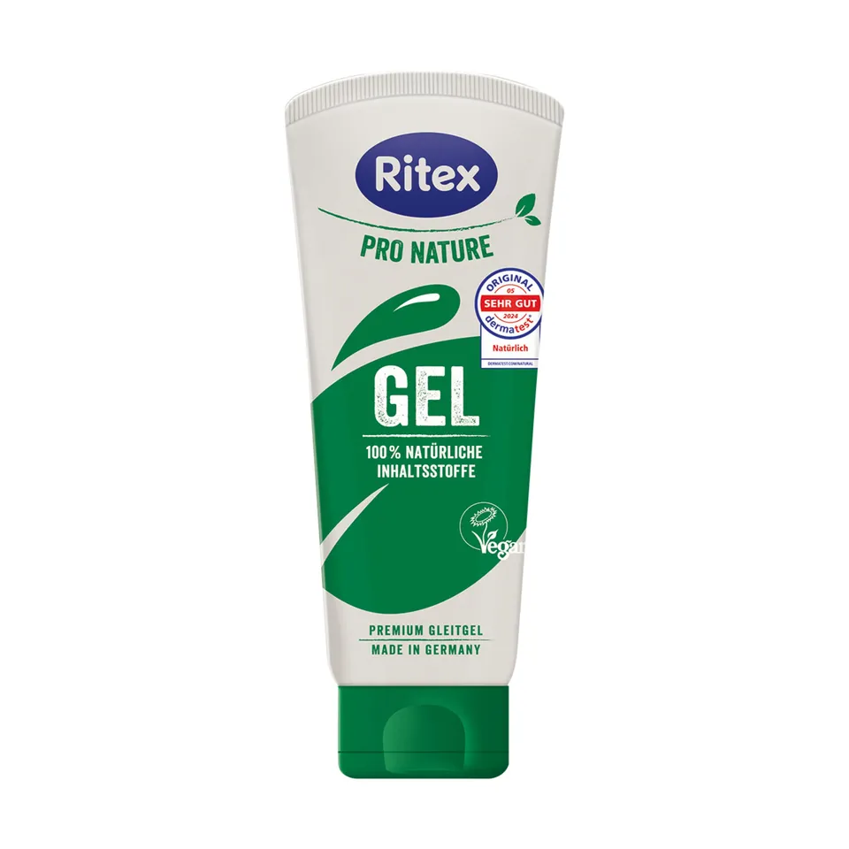ritex-pro-nature-gel-gleitgel-wasserbasiert-100ml-vegan image 1
