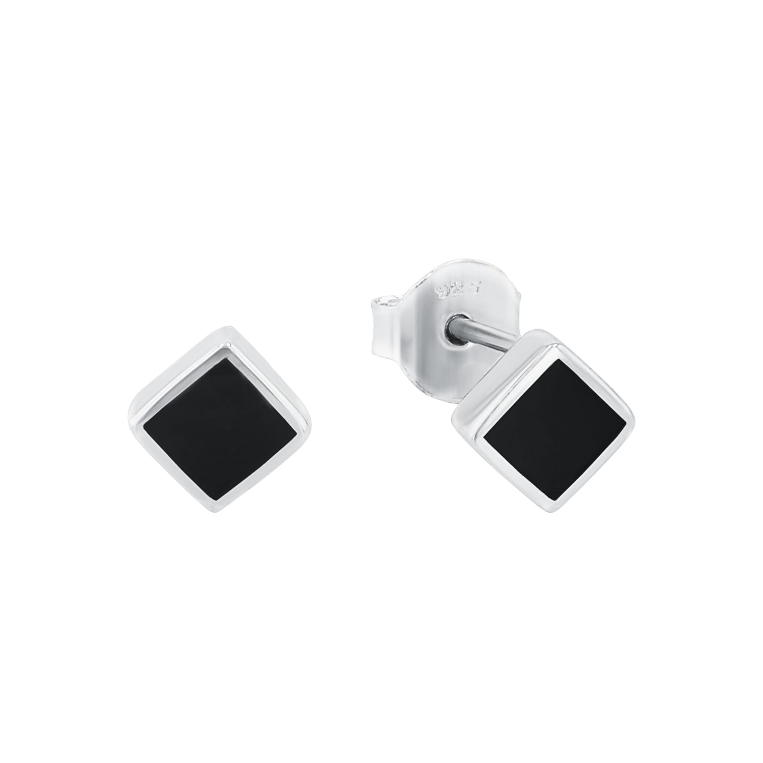 amor-ohrstecker-onyx-schwarz-925-silber-0-6cm-9190010 image 1