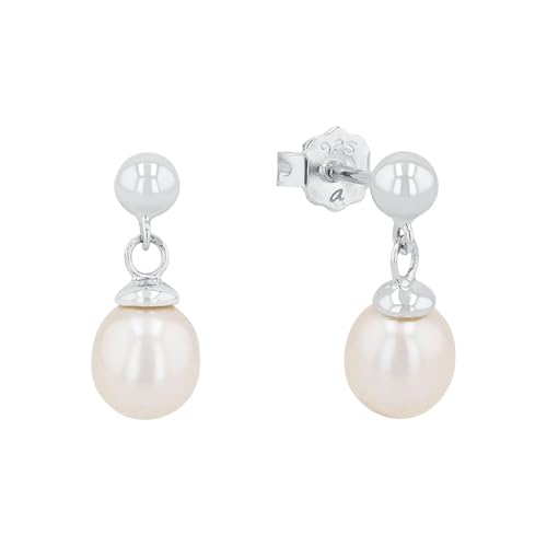 amor-ohrschmuck-9962945-ohrh-nger-perle-1-5-cm-silber image 7