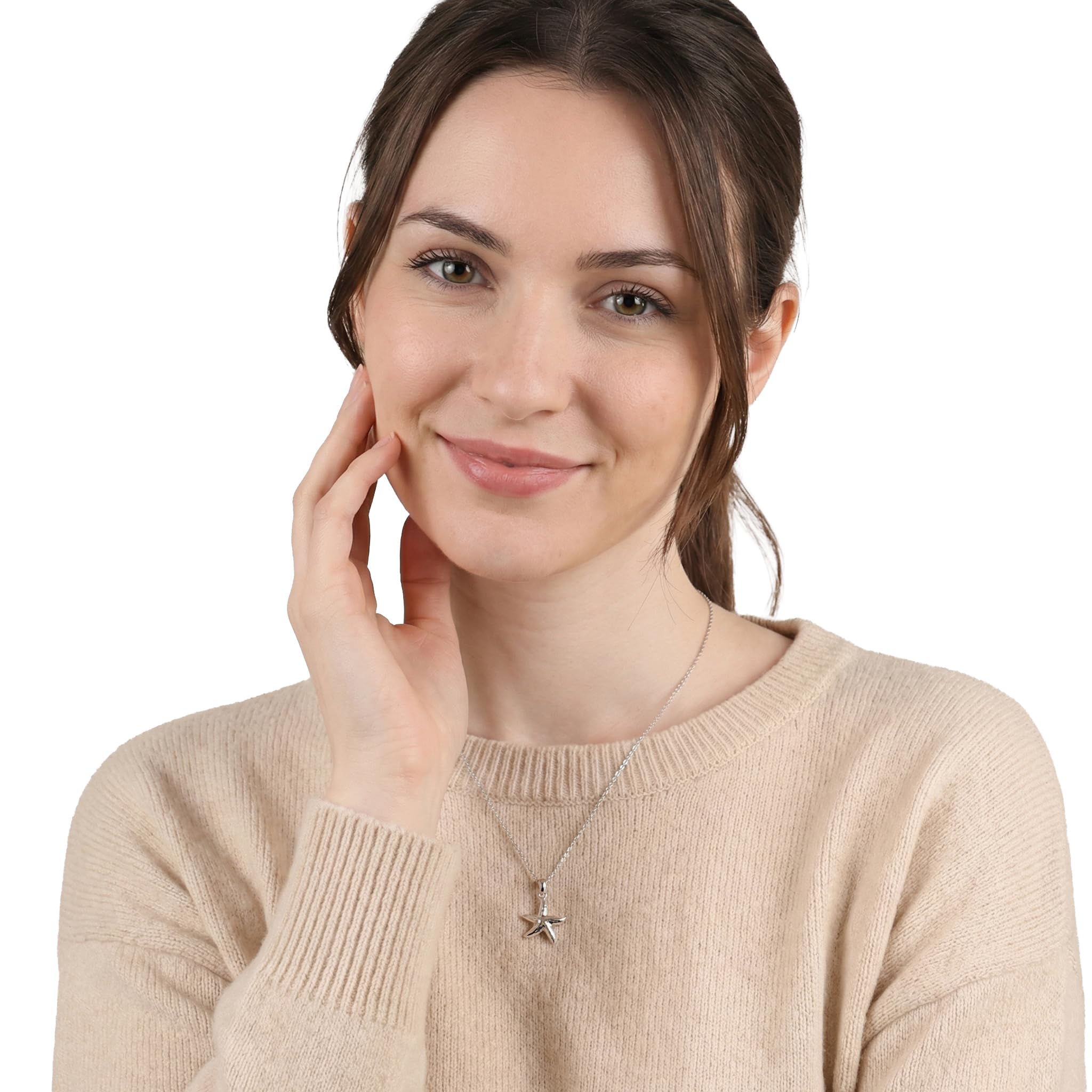 amor-halsschmuck-amr-n0049-seestern-halskette-925-silber-damen image 6