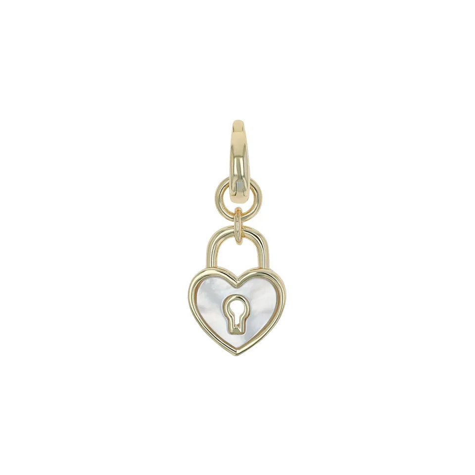 amor-charms-charm-bicolor-silber-gold-zirkonia-anh-nger image 1