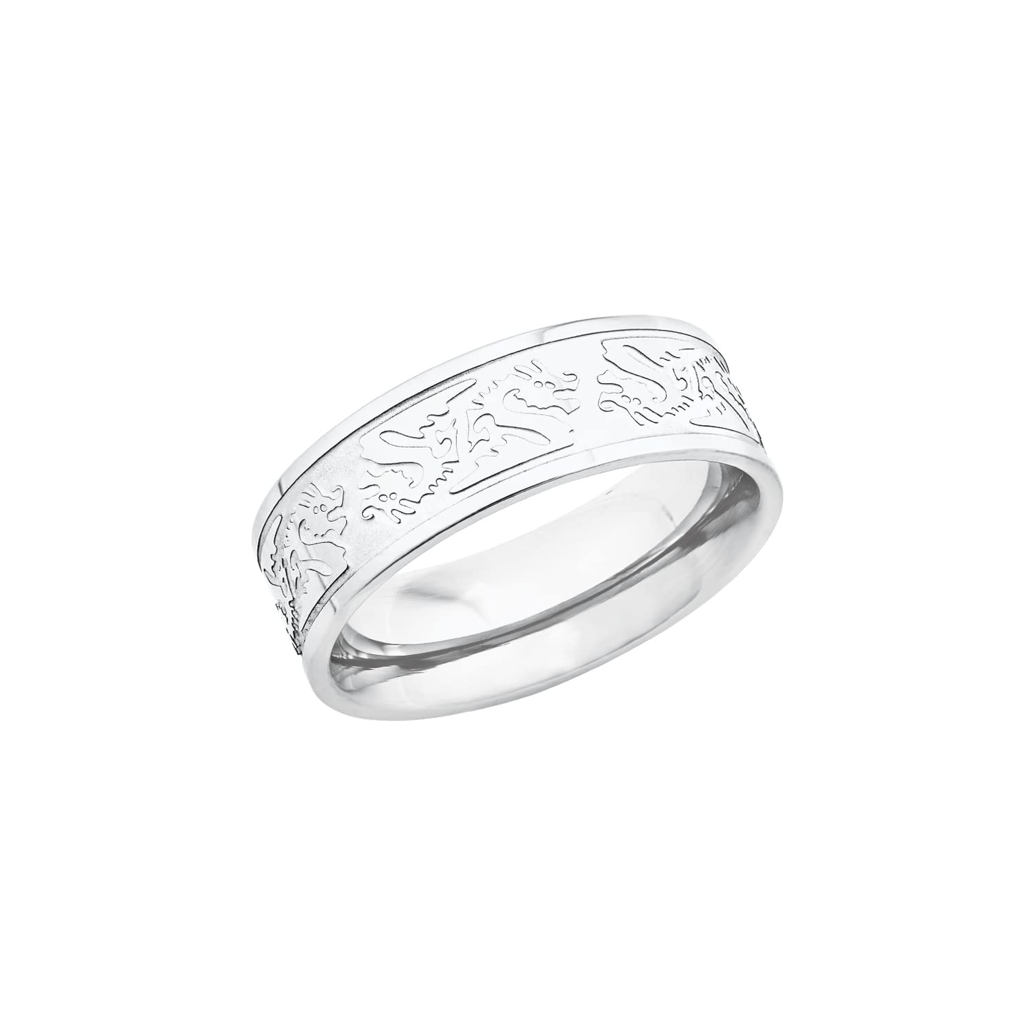 amor-drachen-ring-edelstahl-silber-herren image 1