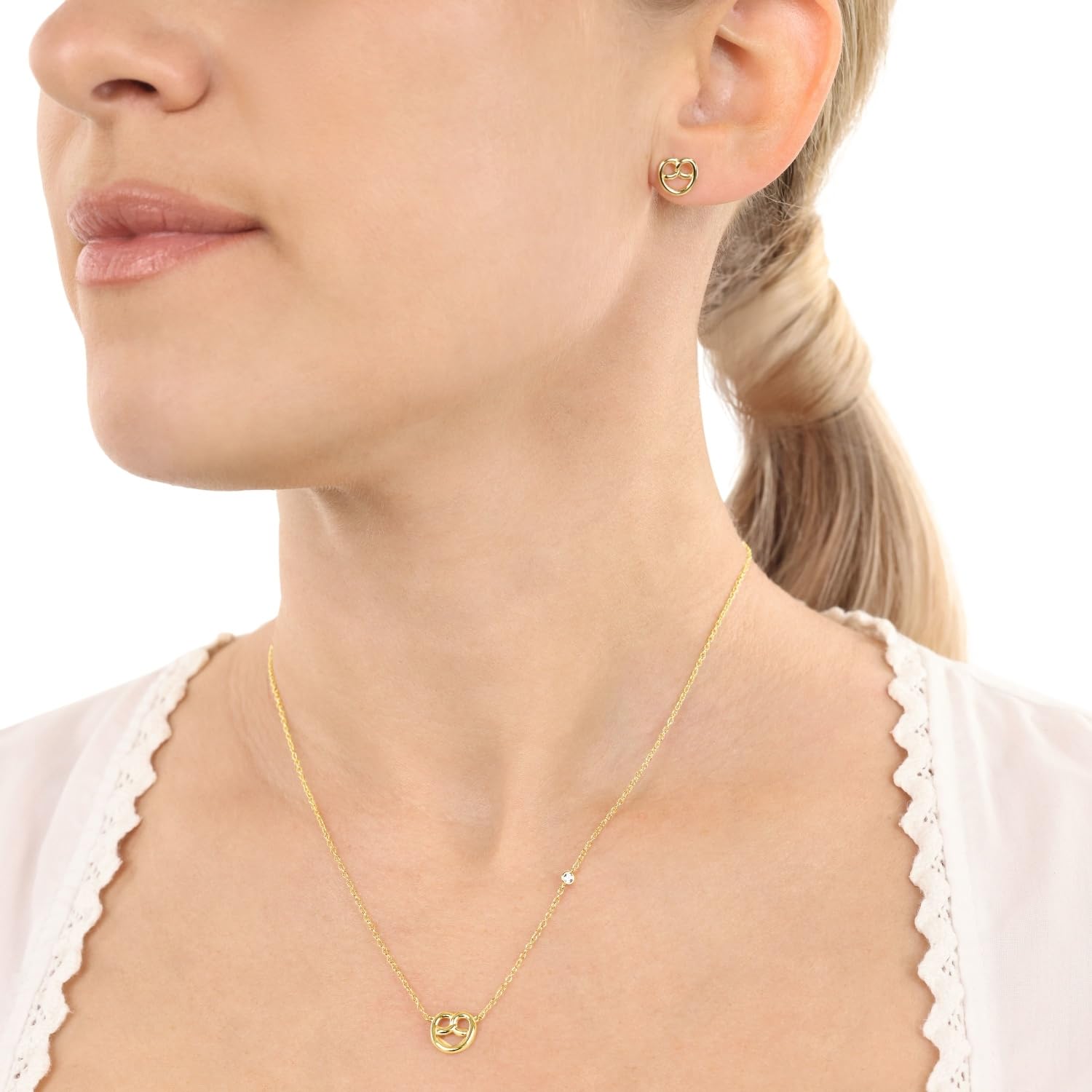 amor-sets-multiset-2039238-silber-brezel-zirkonia-40-5cm image 2