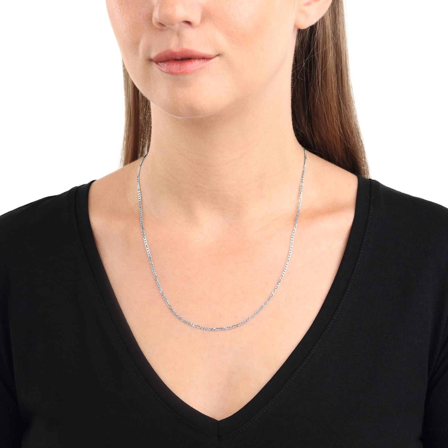 amor-halsschmuck-collier-2017506-figarokette-50-cm-unisex image 4