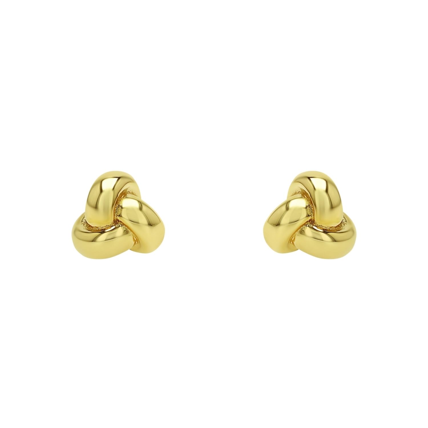 amor-2039988-ohrstecker-925-silber-gold-knoten-0-8-cm image 5