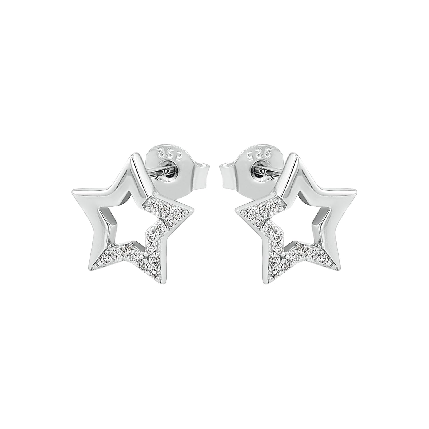 amor-2022066-stern-ohrstecker-925-silber-1-2-cm image 3