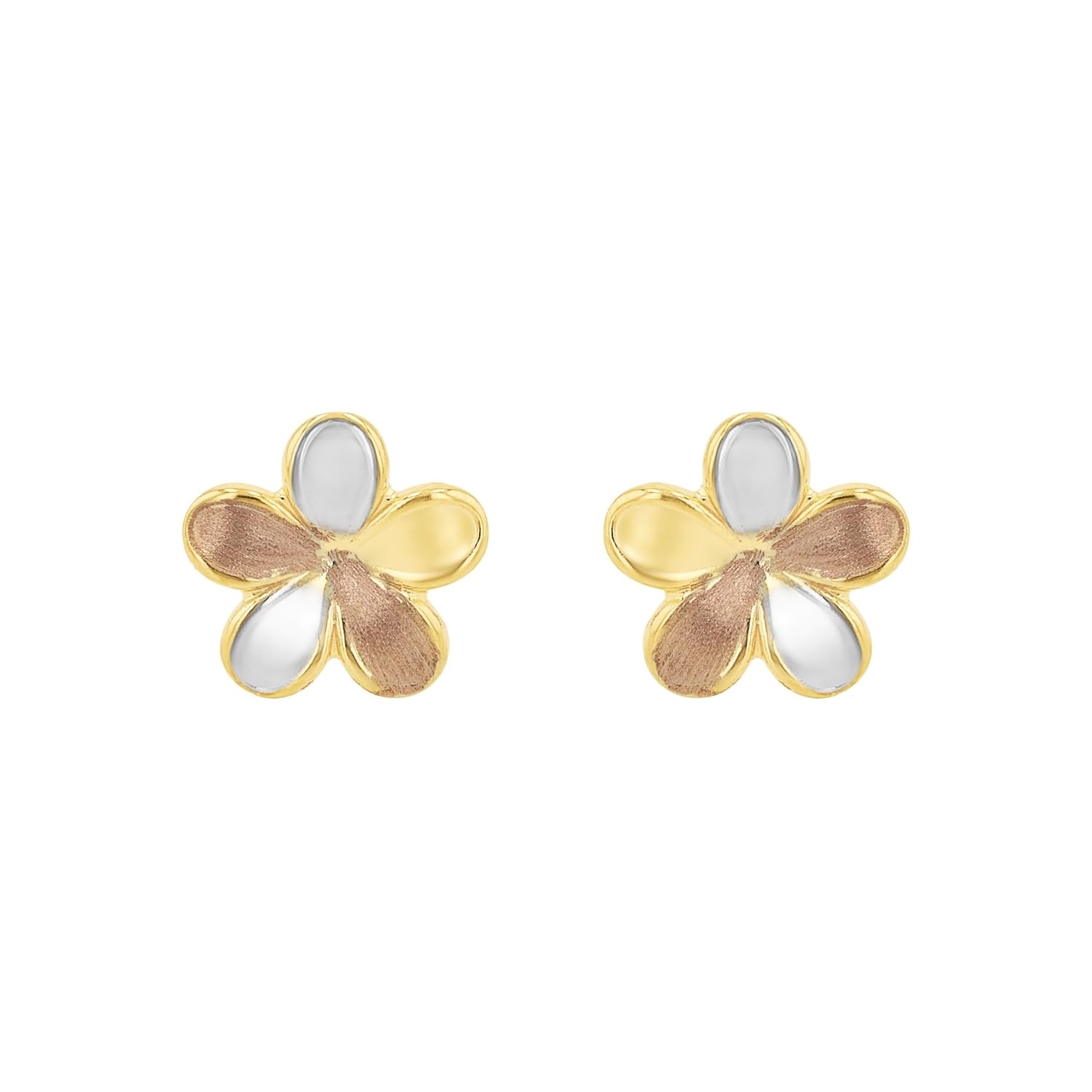 amor-ohrschmuck-ohrstecker-2013382-tricolor-blume-0-8-cm image 2