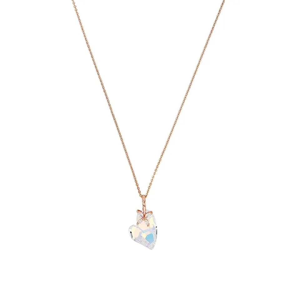 amor-9556045-herz-halskette-ros-45-cm-zirkonia image 1