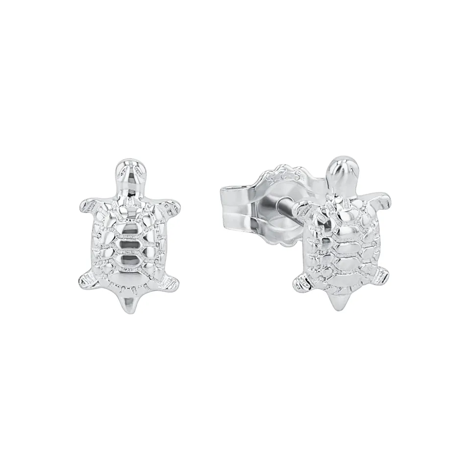 amor-ohrh-nger-schildkr-te-925-silber-kinder-zirkonia image 1