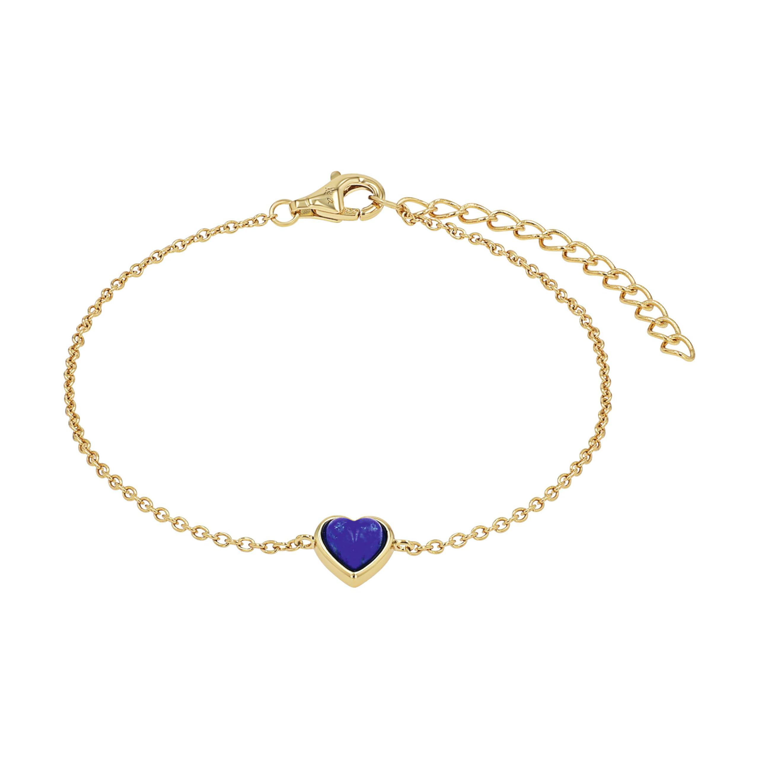 amor-armschmuck-2100153-armband-herz-gold-mit-lapis image 1