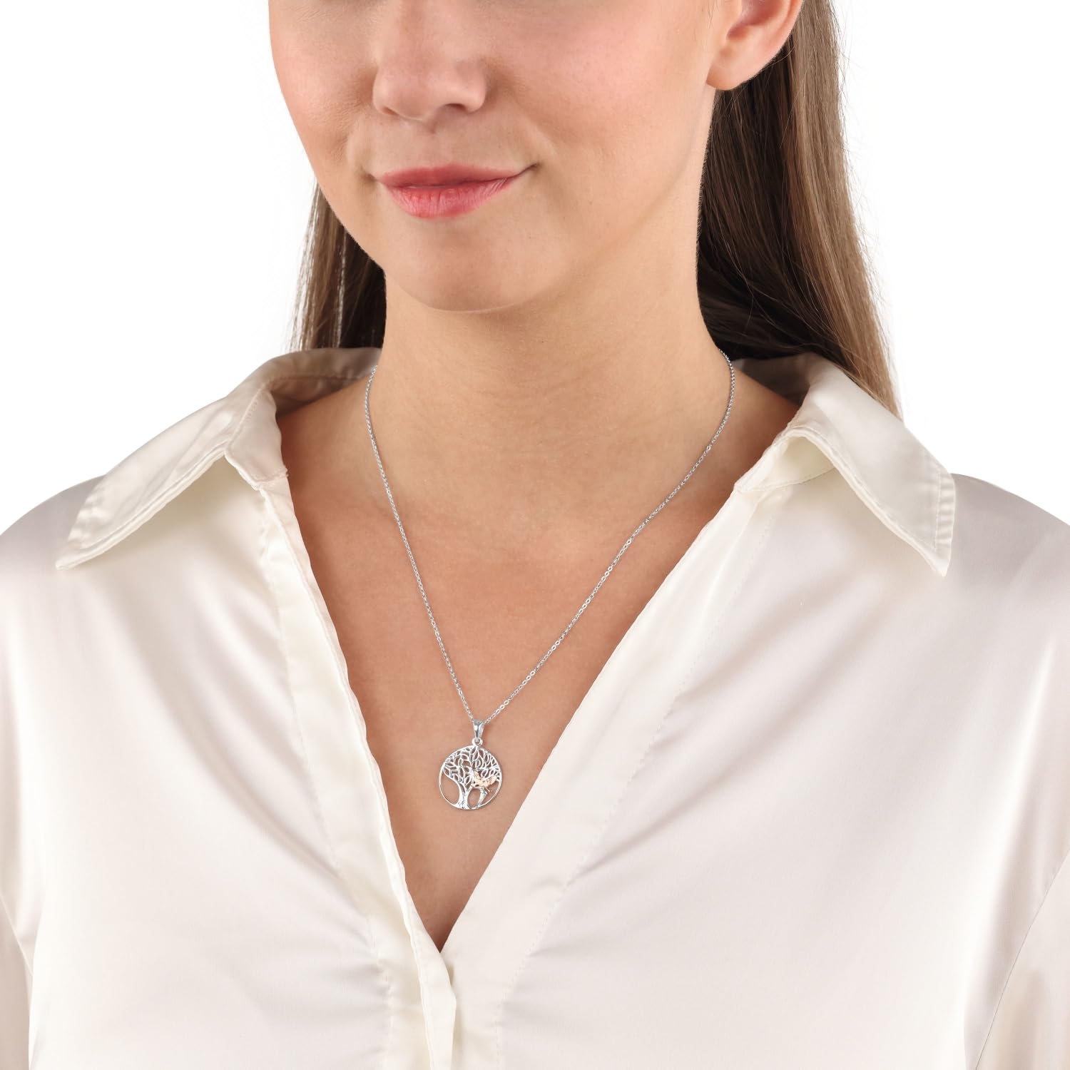 amor-halsschmuck-kette-lebensbaum-bicolor-45cm-2020560 image 4