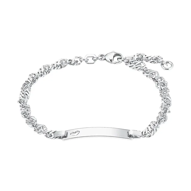 amor-armschmuck-9048571-identarmband-silber-17-2-cm image 1